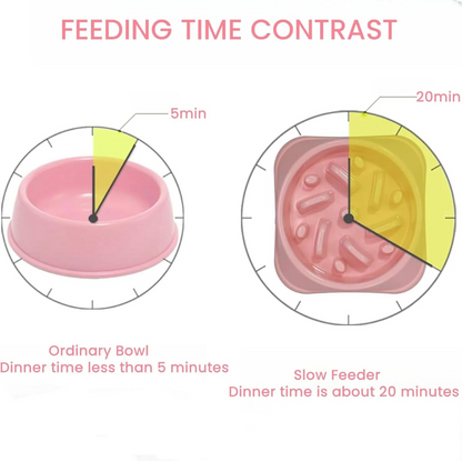 Dog Slow Feeder Pet Bowl ™