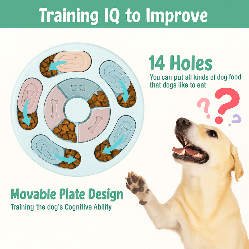 BrainyPaws™ Interactive Puzzle Toy