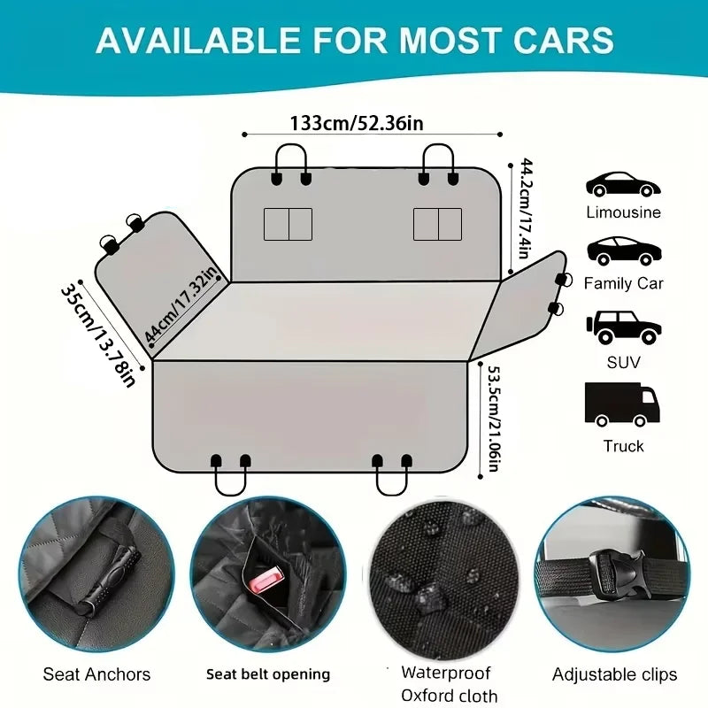 Premium Dog Car Seat Cover™