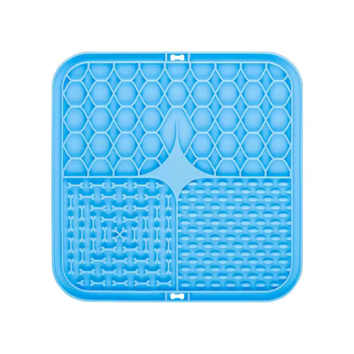 Silicone Licking Mat & Slow Feeder for Dogs – Training & Mealtime Fun