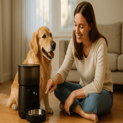 4L Smart Pet Dispenser – App Controlled Feeder With Camera Night Vision AU ™